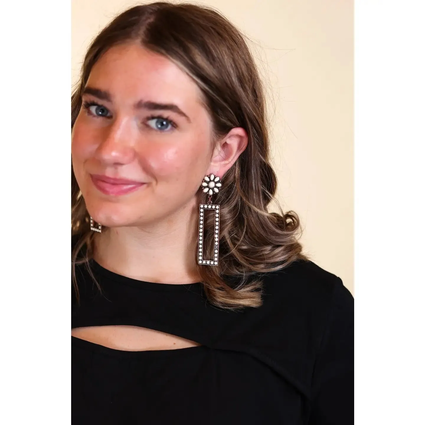 Ace High Stone Fashion Earrings