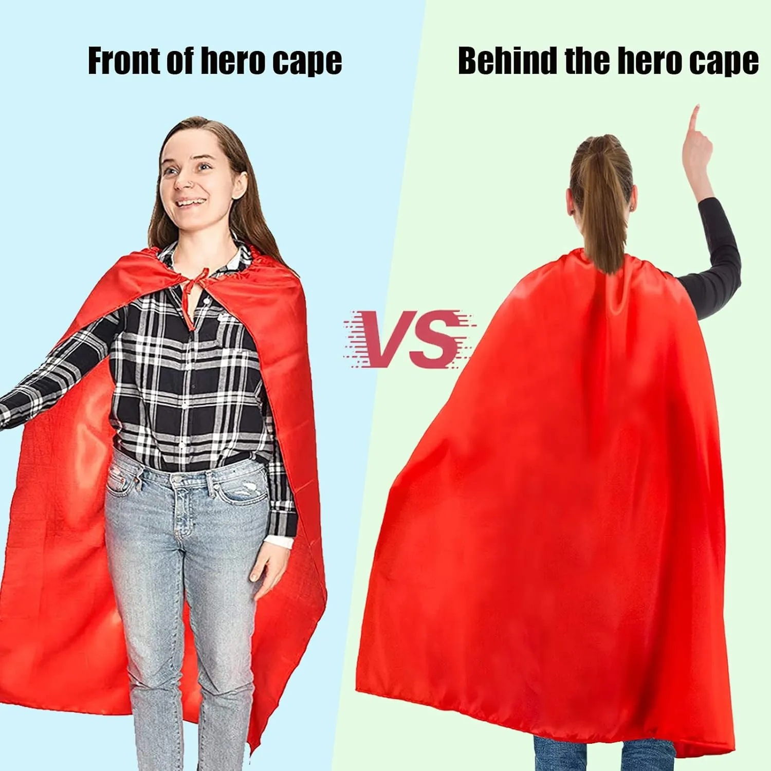 Adult Superhero Capes and Masks - Halloween Vampire Cape Superhero Party Capes Superhero Costume