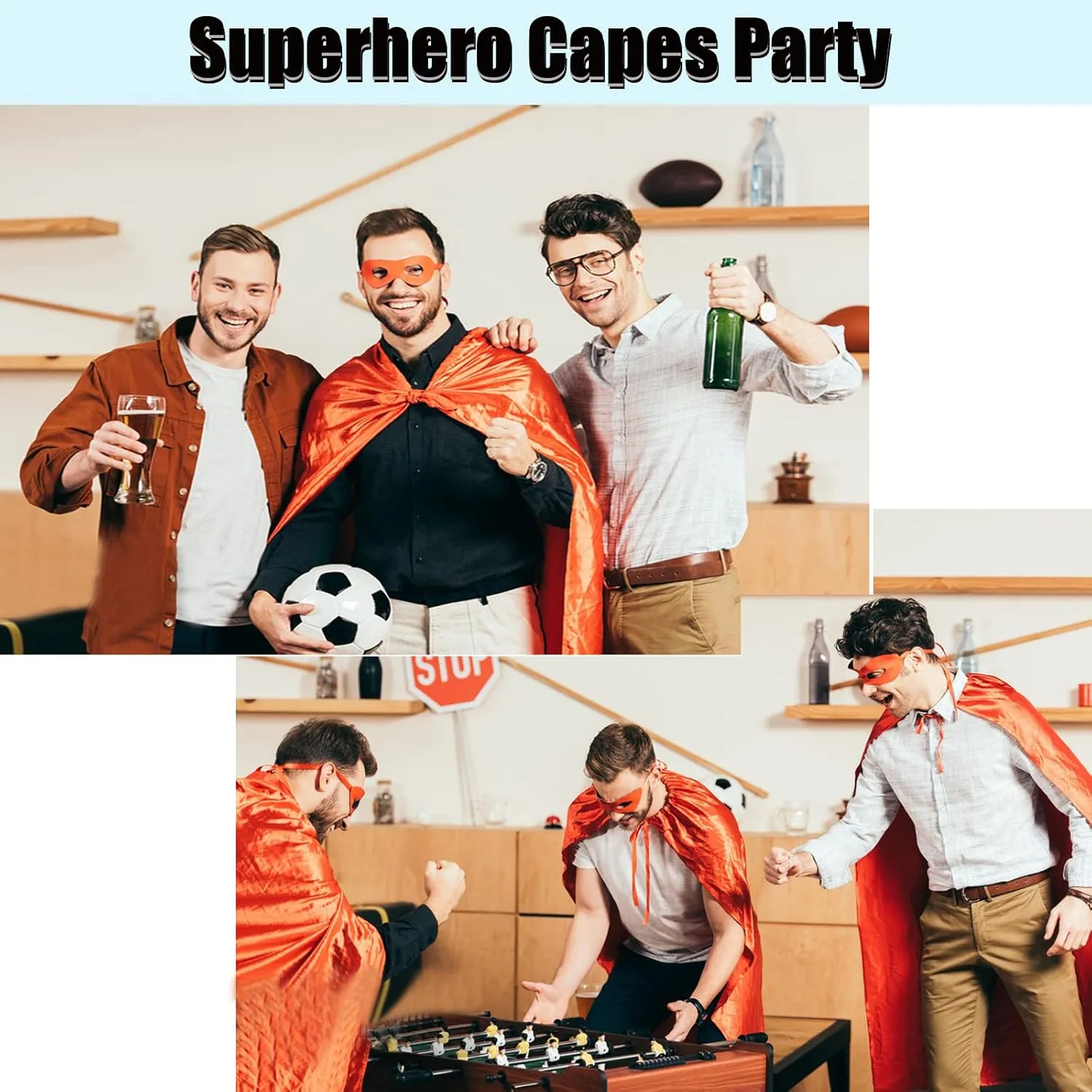 Adult Superhero Capes and Masks - Halloween Vampire Cape Superhero Party Capes Superhero Costume
