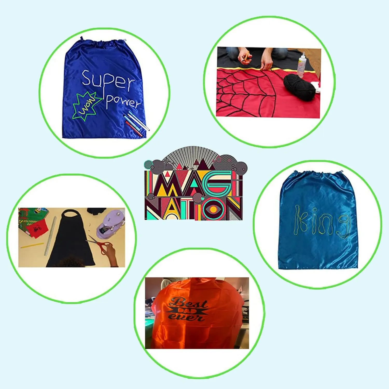Adult Superhero Capes and Masks - Halloween Vampire Cape Superhero Party Capes Superhero Costume