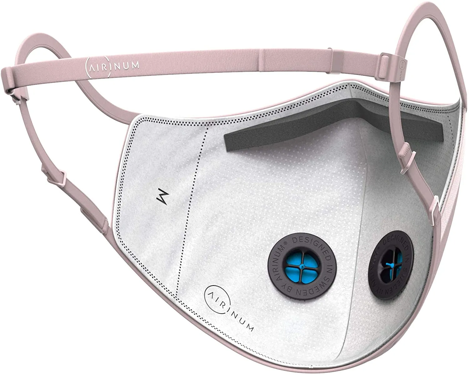 AIRINUM Classic Urban Air Mask 2.0 Medium - Pearl Pink