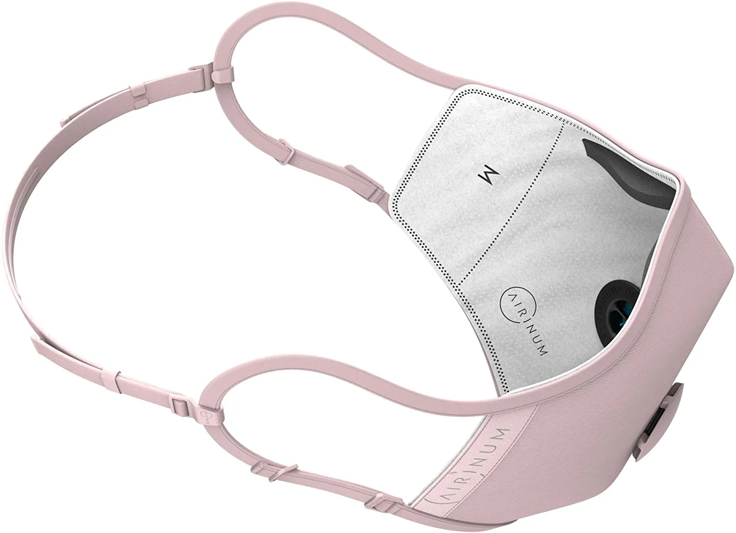 AIRINUM Classic Urban Air Mask 2.0 Medium - Pearl Pink