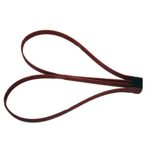 Asp Tri-Fold Restraints - Training Red (Plasticuffs - 6 Pack)