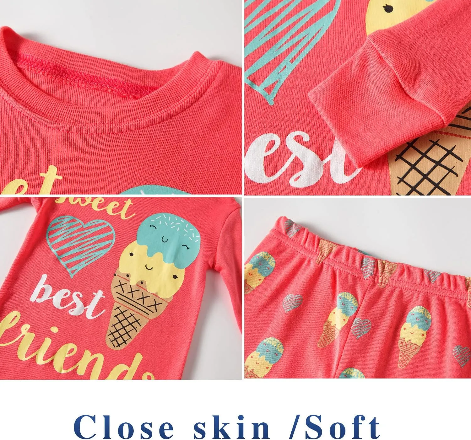Babyroom Girls Pajamas Matching Doll Pjs Toddler Kids Cotton Sleepwear Christmas Clothes