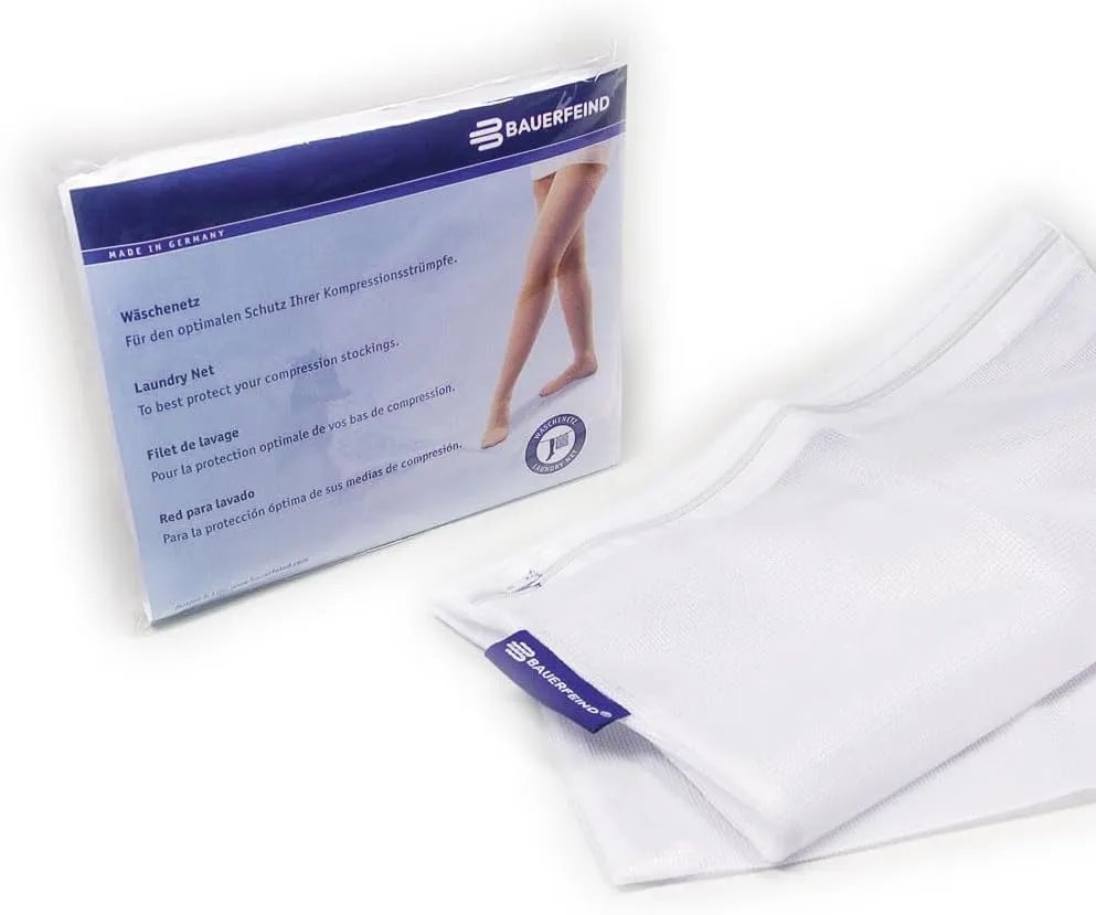 Bauerfeind Laundry Bag - Durable Mesh Wash Bag 9.5 x 16 Inches with Zipper Designed to Protect Bauerfeind Knit Products like Braces, Sleeves and Socks During Washing