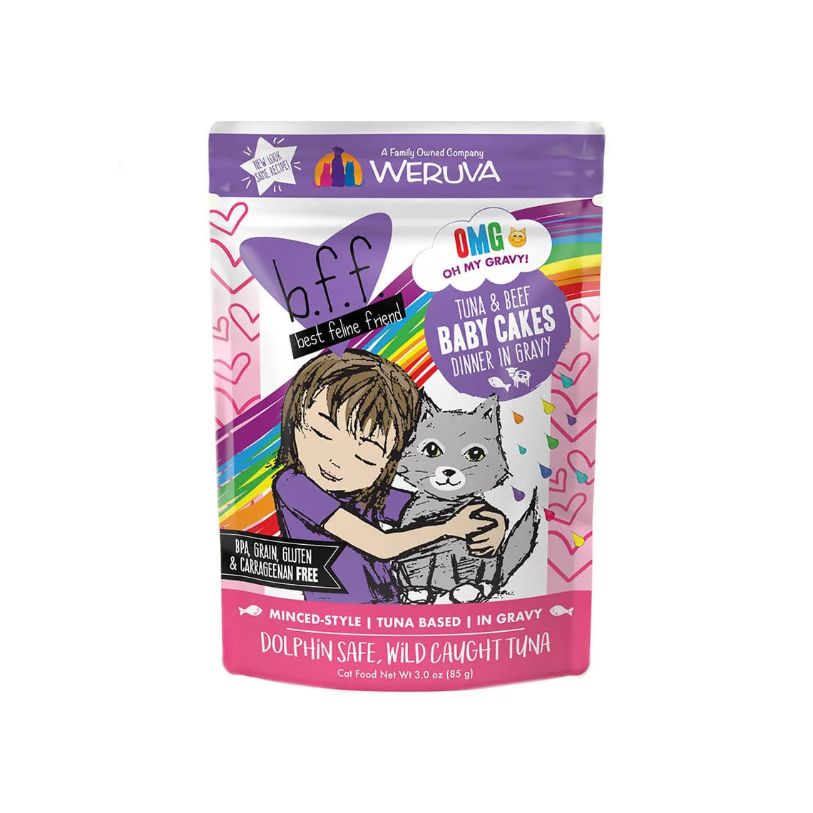 Best Feline Friend Grain-Free Cat Food Pouches