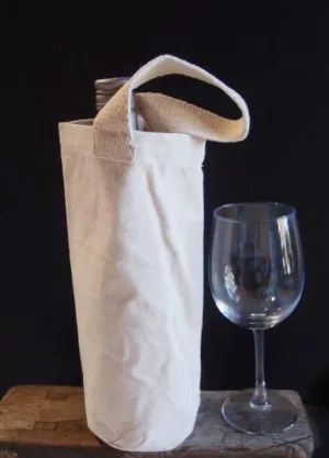Canvas Wine Tote