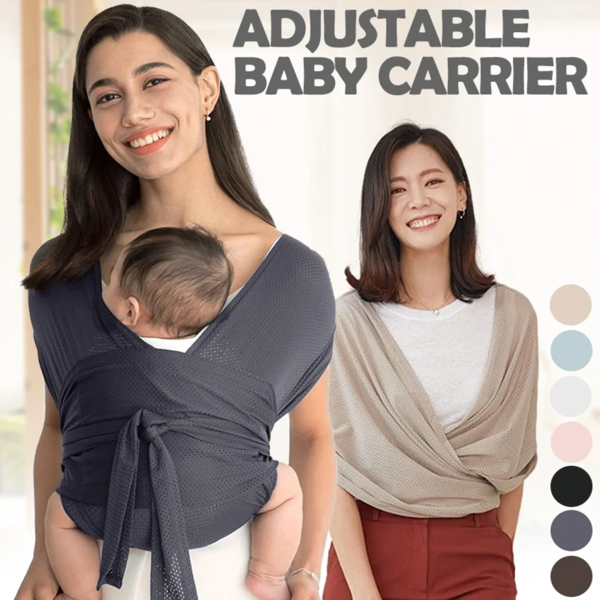 Ciara Comfort Chic Wrap Baby Carrier