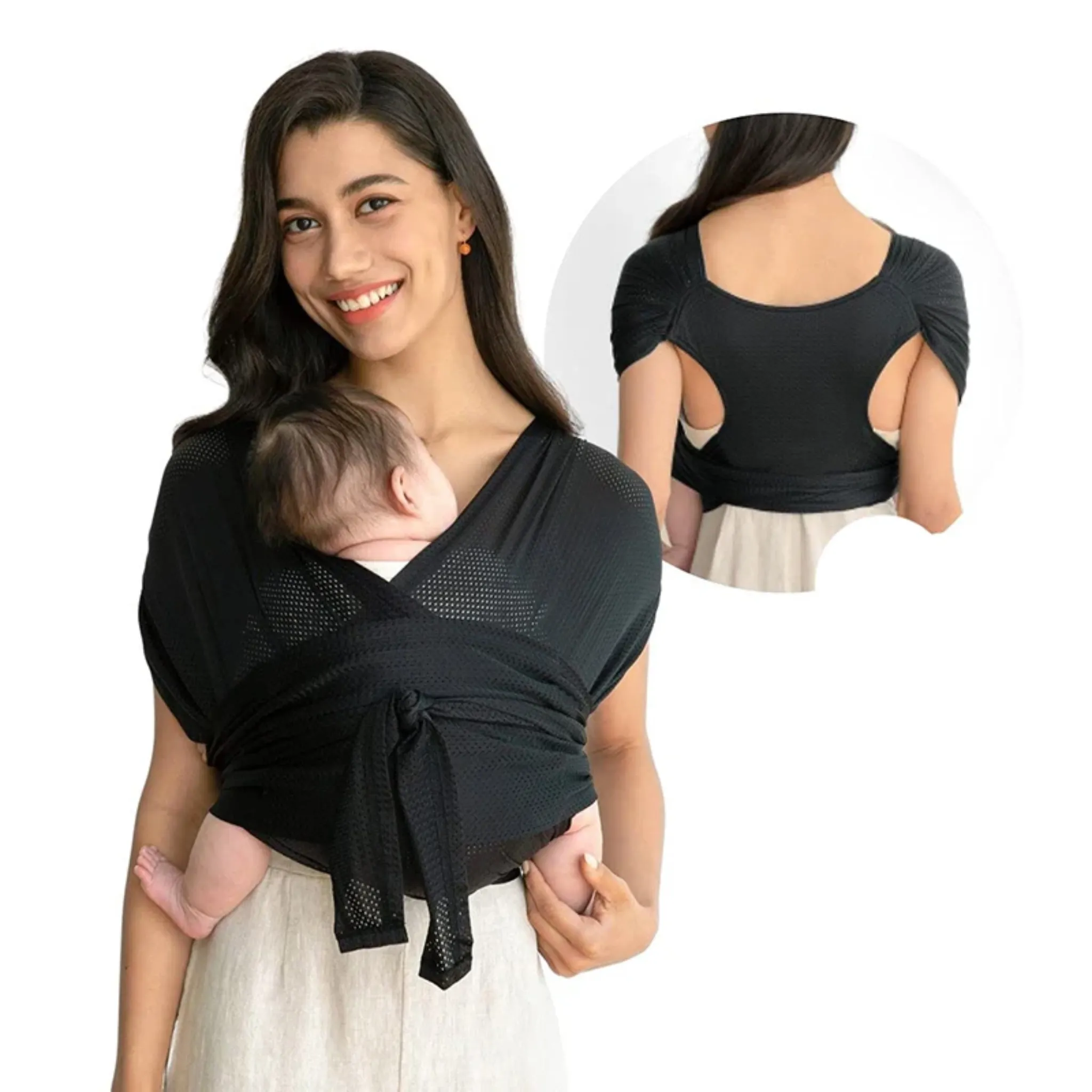 Ciara Comfort Chic Wrap Baby Carrier