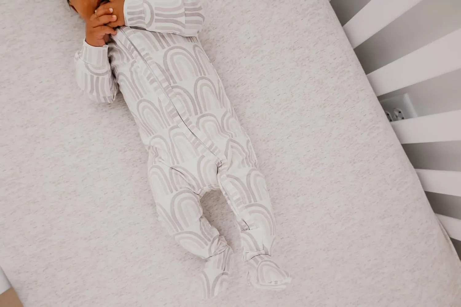 Copper Pearl Zip-Up Footie Baby Pajamas: Ultra-Soft Boys Pajamas and Girls Pajamas, Premium Knit Fabric in Stylish Prints, Tag-Free with Two-Way Zipper, Sized Newborn to 24 Months, Bliss