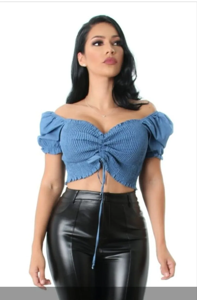 Cute cropped denim