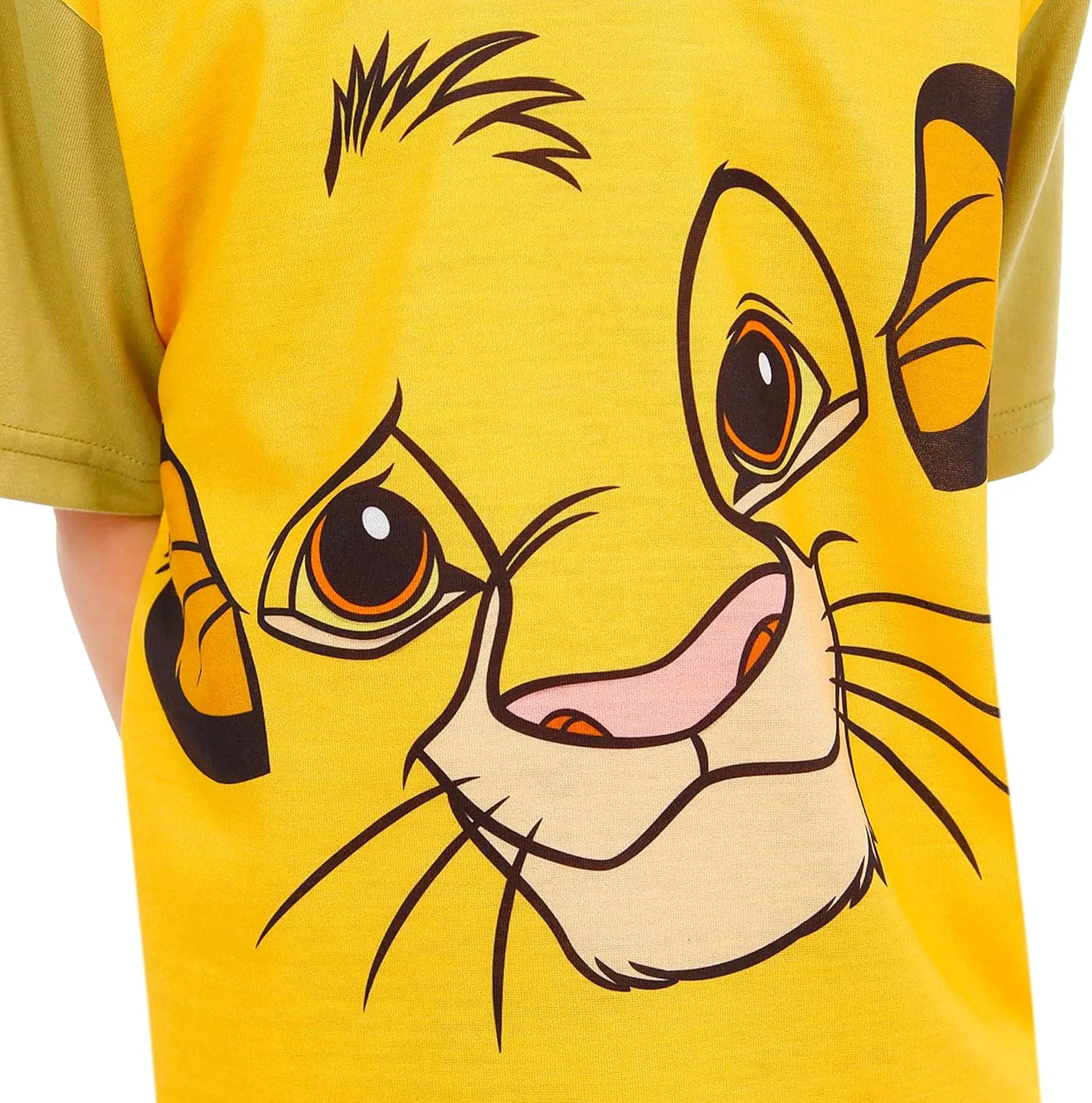 Disney Lion King Pajamas | Simba Boys Short Pajamas | Summer PJs For Boys