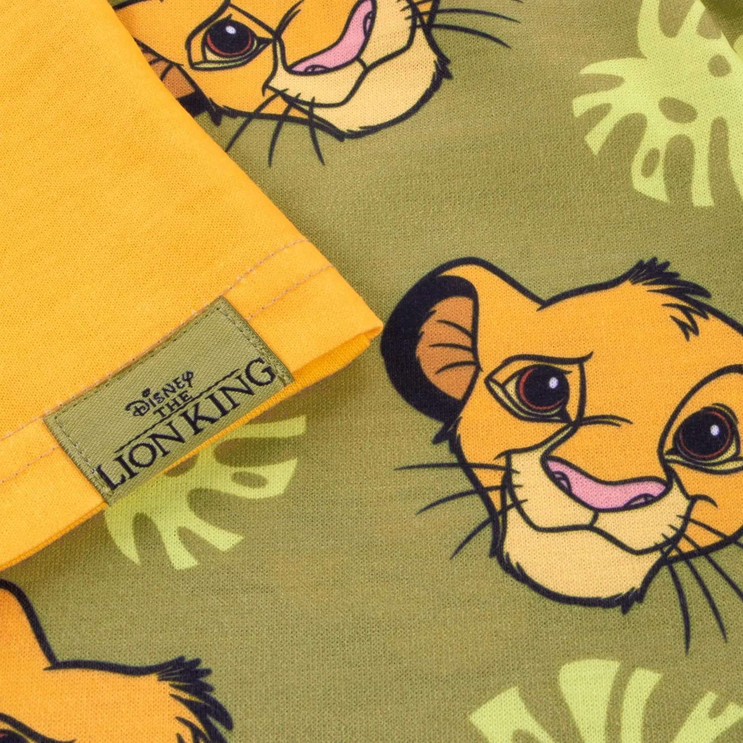 Disney Lion King Pajamas | Simba Boys Short Pajamas | Summer PJs For Boys