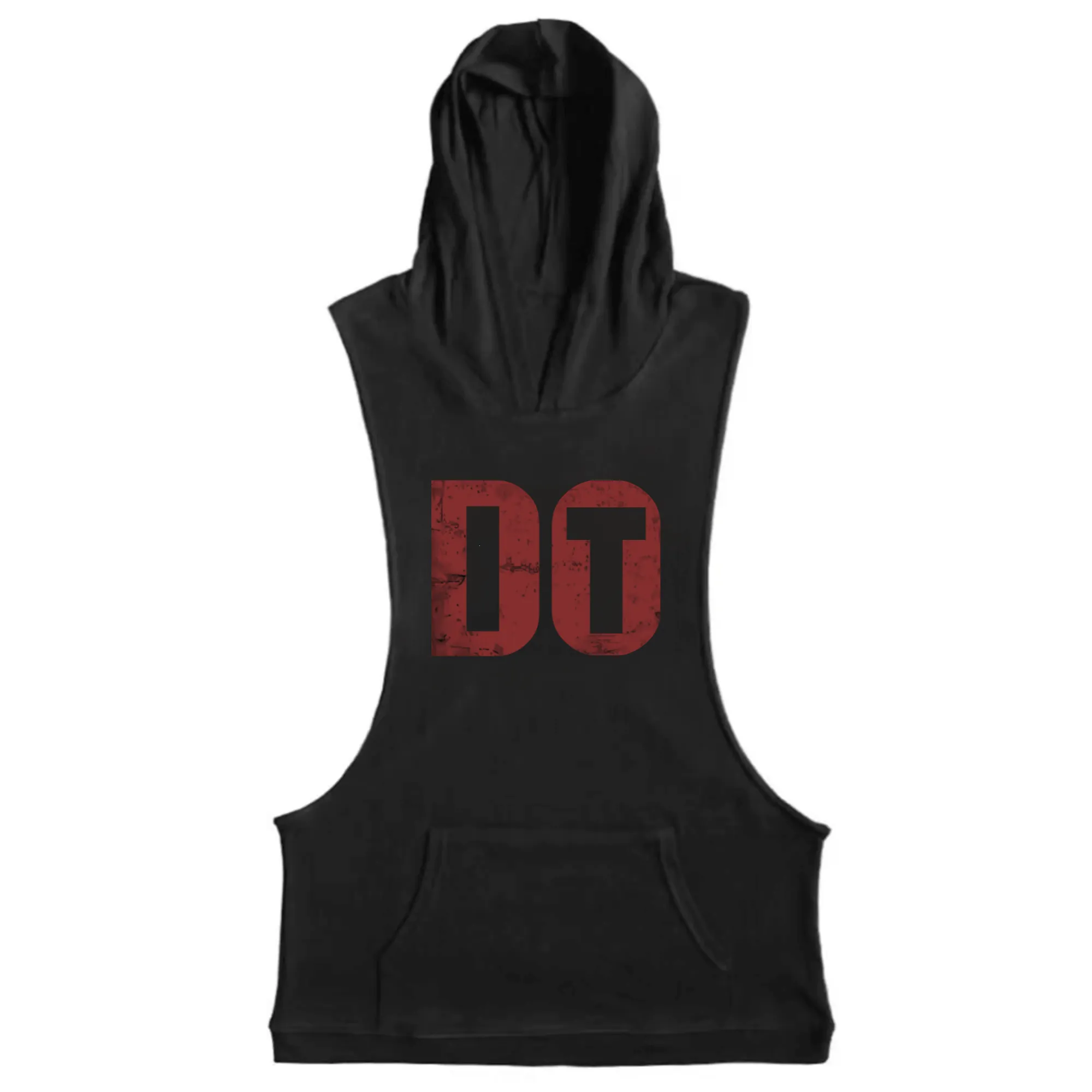 DO IT Workout Sleeveless Hooded Tank Tops