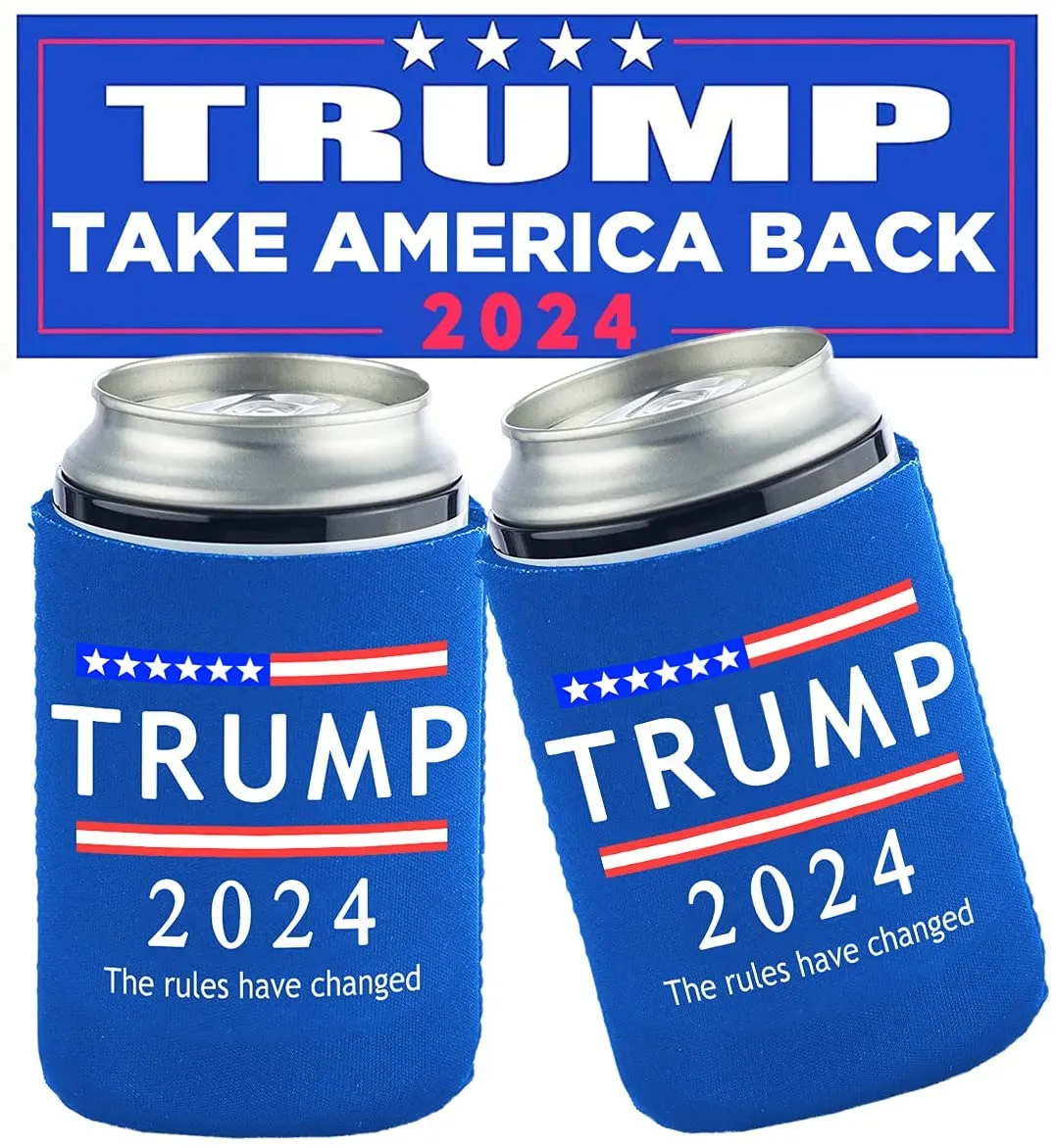 Donald Trump 2024 - Take America Back - Beer Can Koozie
