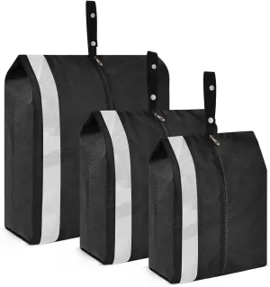 Garment Bag Closet Storage, Luggage Space Saver, Lines Stripes Wavy Abstract Texture, Waterproof, 3 Set Travel Packing Cubes For Suitcases, Luggages Management Personnel