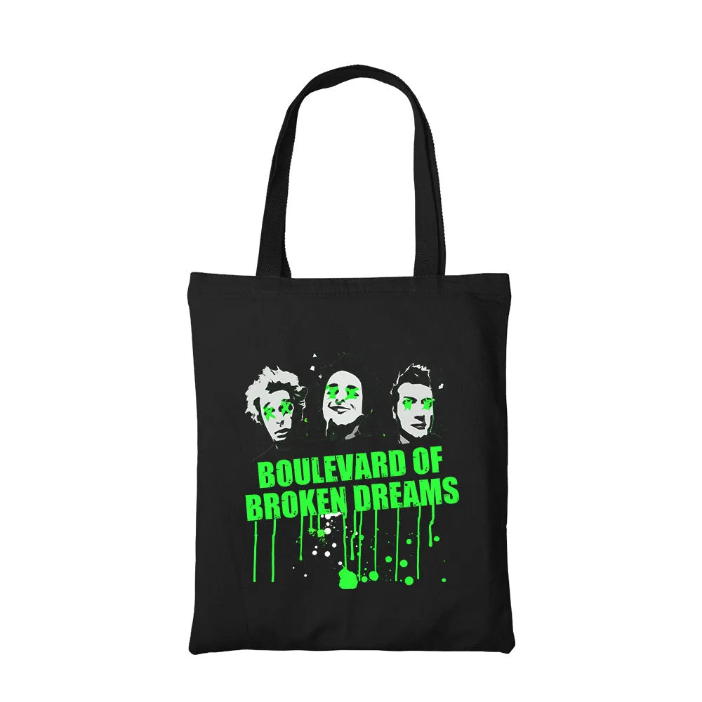 Green Day Tote Bag - Boulevard Of Broken Dreams