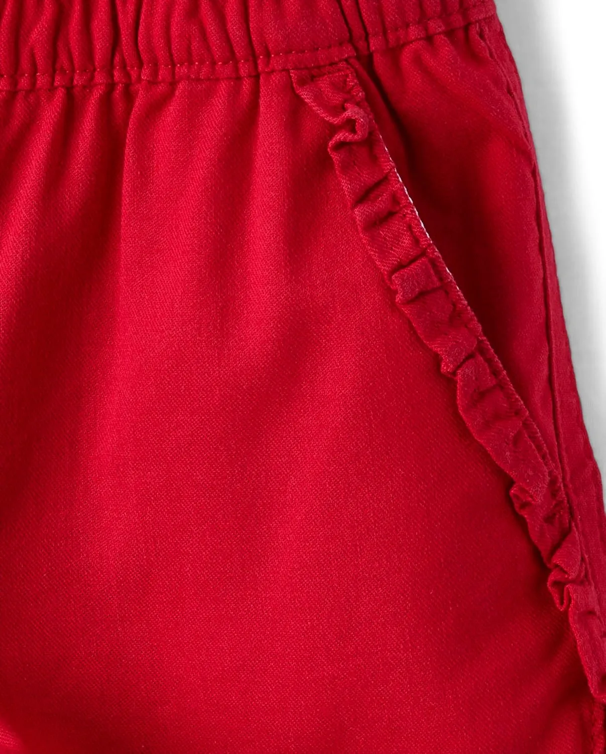Gymboree Girls' and Toddler Ruffle Pull on Shorts