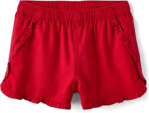 Gymboree Girls' and Toddler Ruffle Pull on Shorts