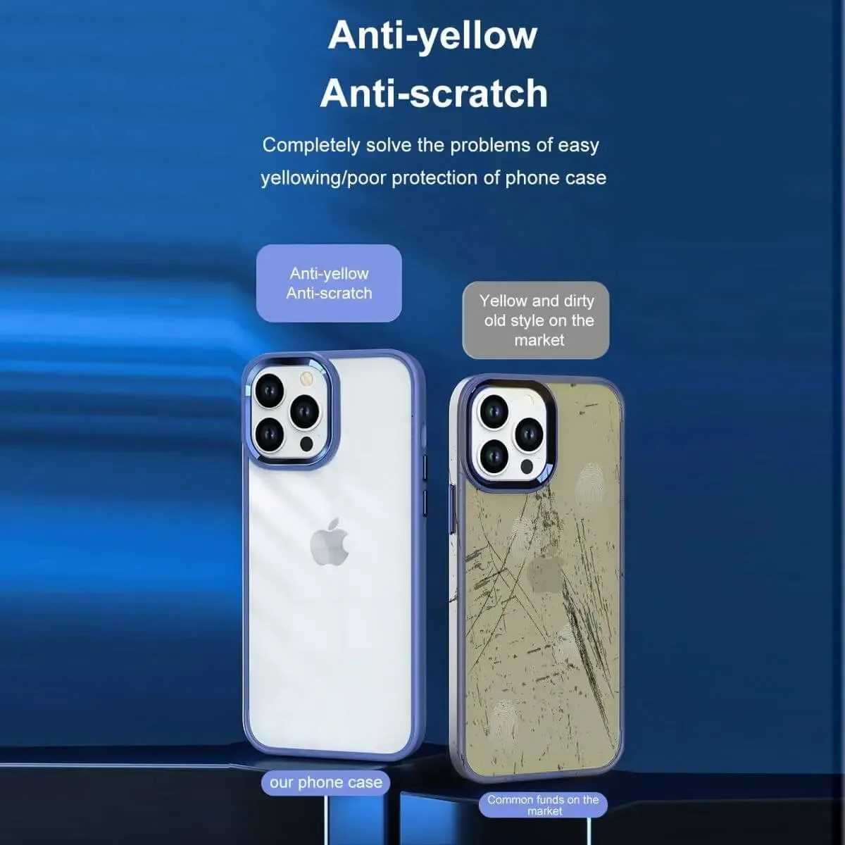 iPhone 13 Clear Case Crystal Shield