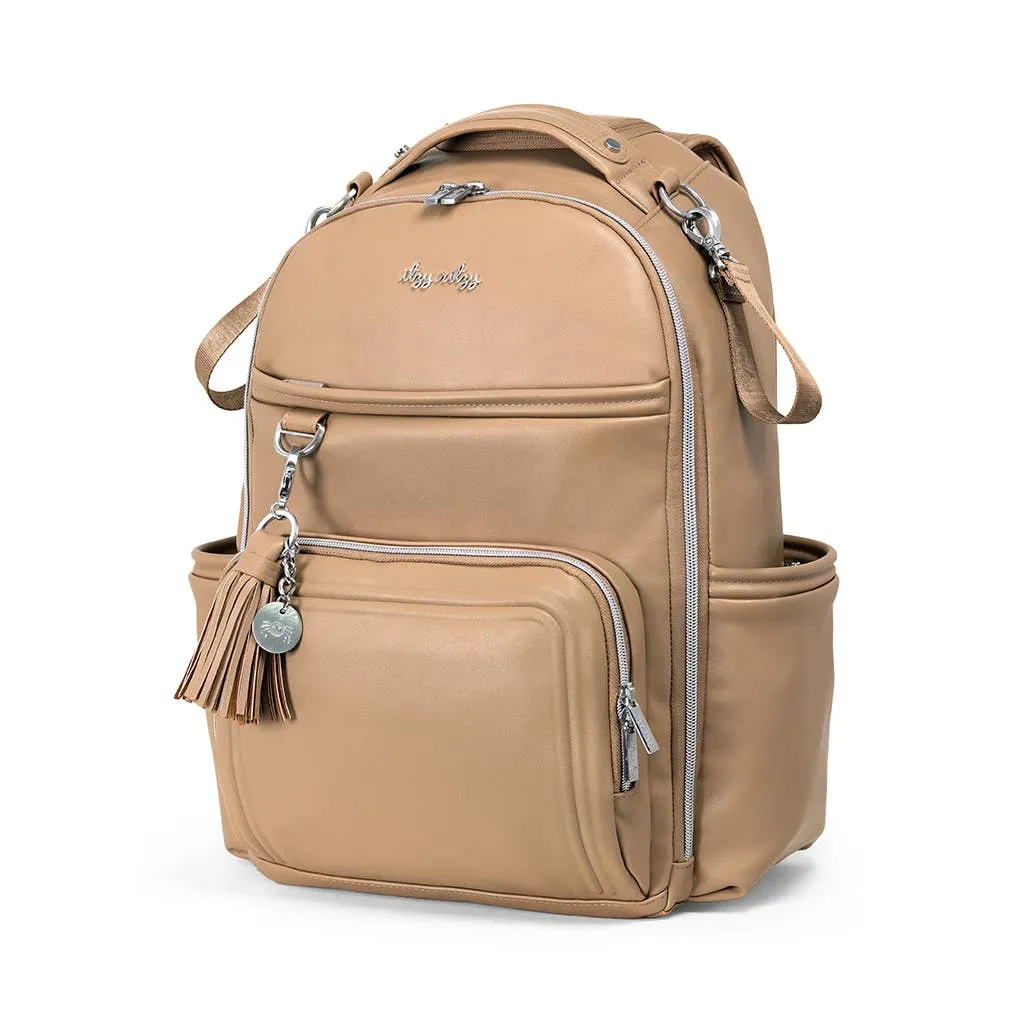 Itzy Ritzy -  Boss Plus Backpack Diaper Bag Chai Latte