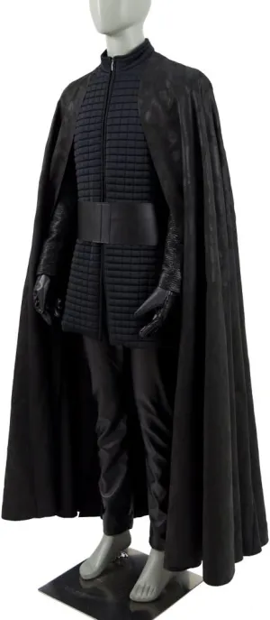Men's Kylo Ren Costume With Mask Cloak Knight Master Ben Solo Costume Full Suit