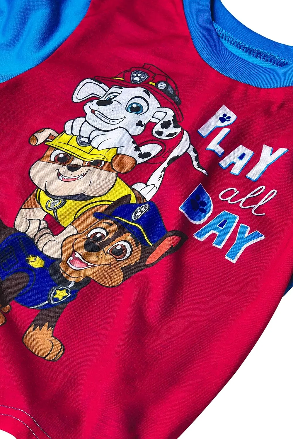 Nickelodeon Boys' Paw Patrol 5-Piece Loose-fit Pajama Set, Soft & Cute for Kids