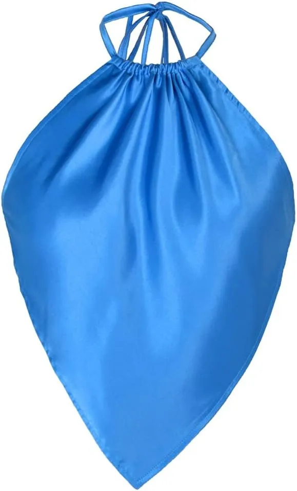Opens Back Tops Women's Satin Camisole Party Lace-Up Tank Tops Camisole Wrap Tops Tank Tops