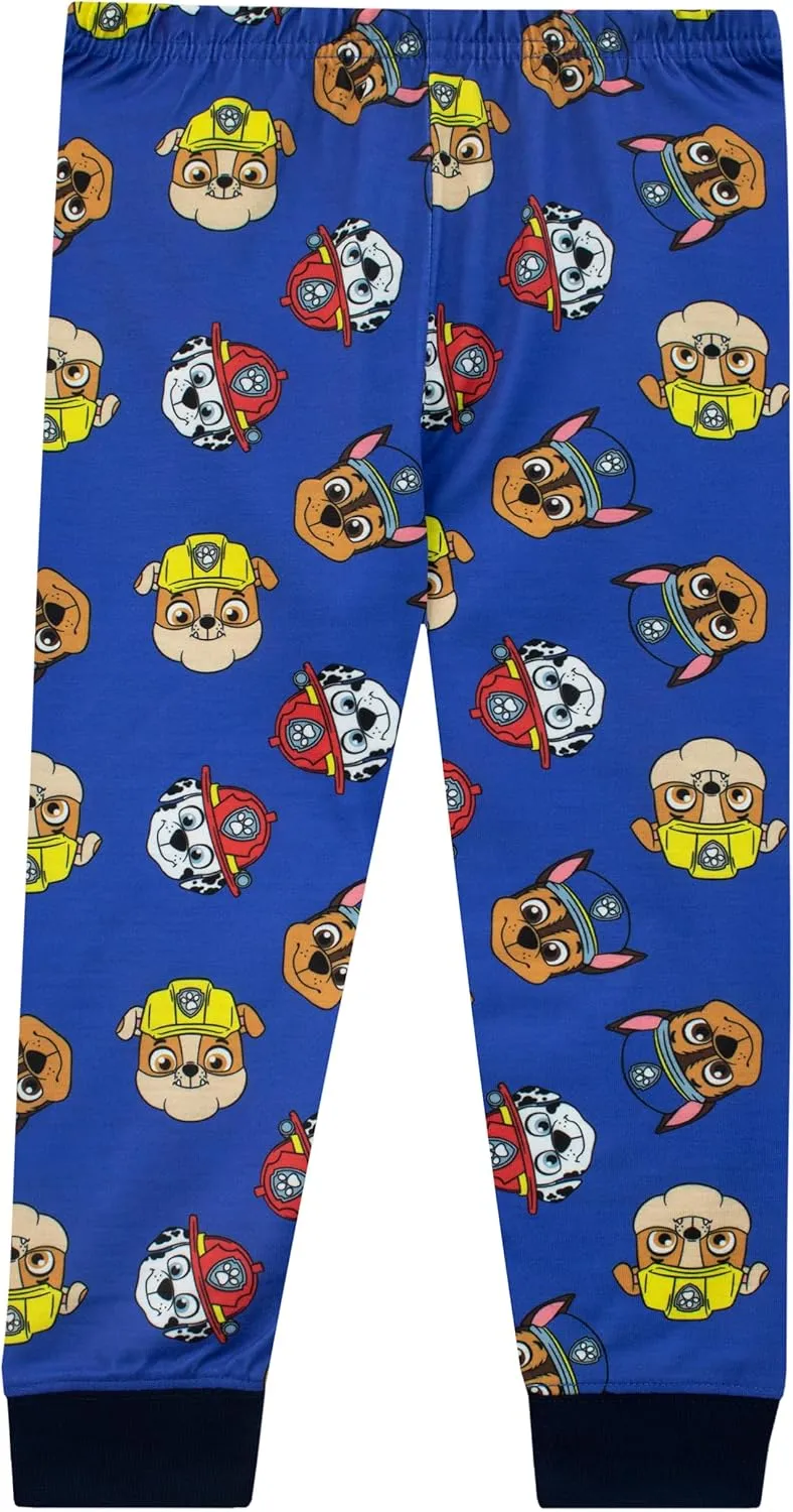 Paw Patrol Pajamas | Rubble, Marshall, Chase Pajama Set | Long Sleeve Boys Pajamas