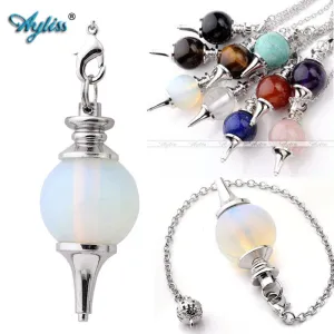 Pendulum Chakra Dowsing Reiki Healing Gem Stone Divination