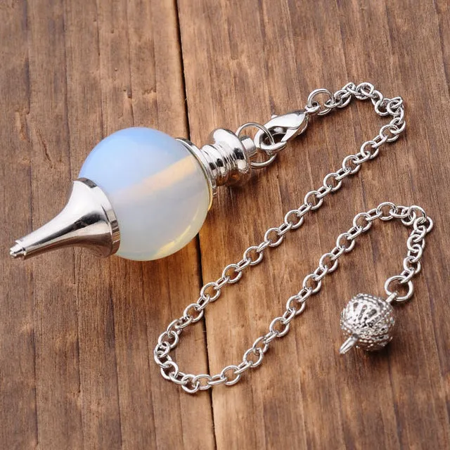 Pendulum Chakra Dowsing Reiki Healing Gem Stone Divination