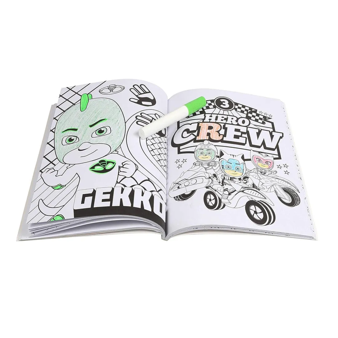 Pj Masks Color In Sticker Book