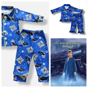 Polar express Christmas pajamas