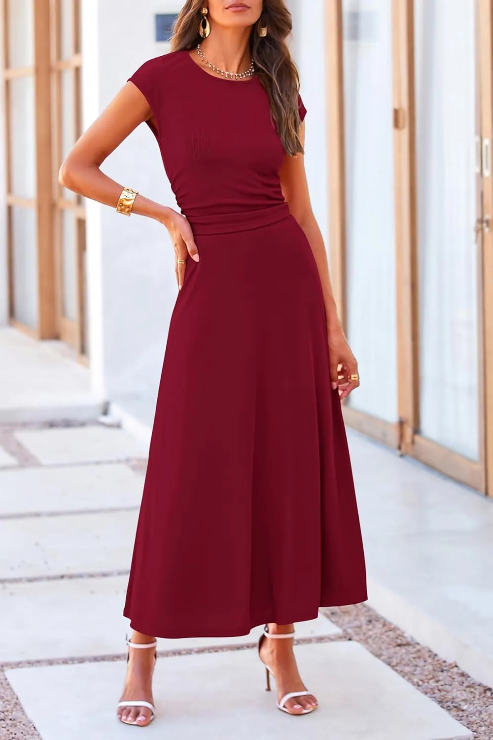 PRETTYGARDEN Summer Two Piece Skirt Set for Women 2025 Dressy Casual Knit Matching Travel Spring Vacation Lounge Outfits