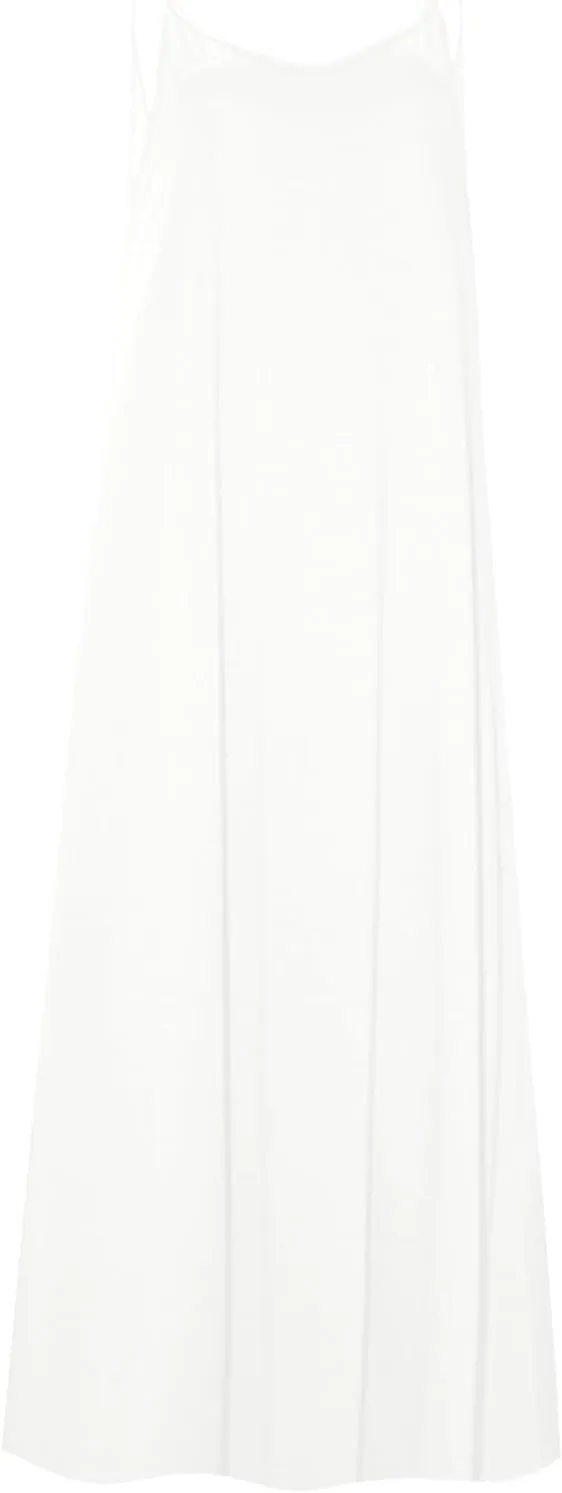 PTOLOCIF Dresses for Women 2025 Spaghetti Strap Backless Beach Tank Dress Casual Flowy Tired V Neck Maxi Dress with Pockets