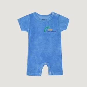 "Club Vacances" Éole Pajamas (Azur Blue Terry)