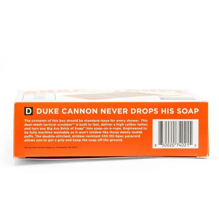 Soap on a Rope Bundle Pack (Tactical Scrubber   Bourbon soap