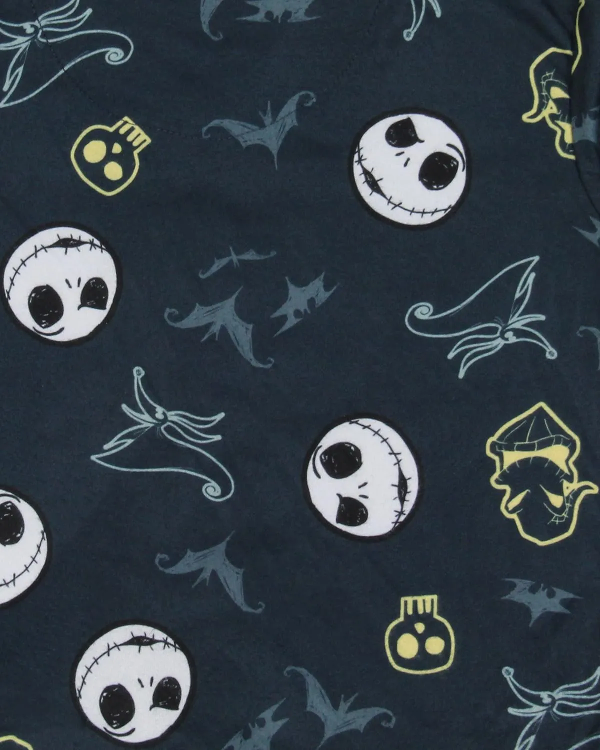 The Nightmare Before Christmas Boys Pajamas - 2 Piece Oogie Boogie & Jack Skellington Pajamas - Kids Pajamas Sets - 4 to 10