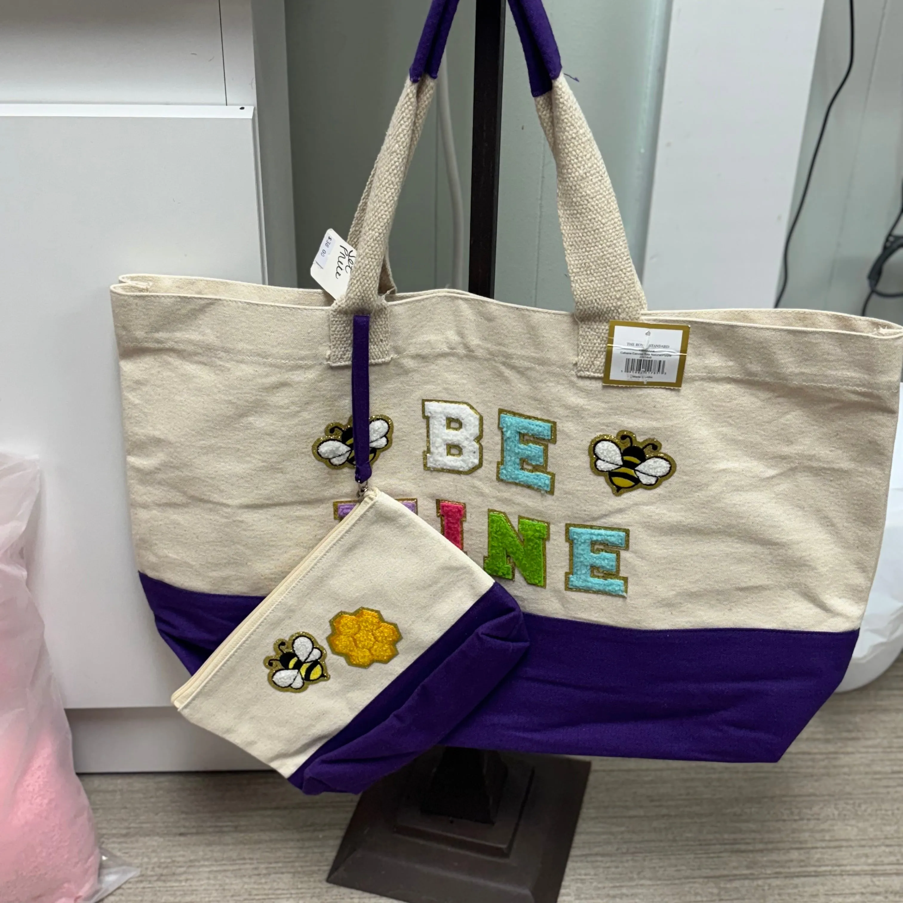 The Royal Standard: Tote Bag and Cosmetic Bag Set