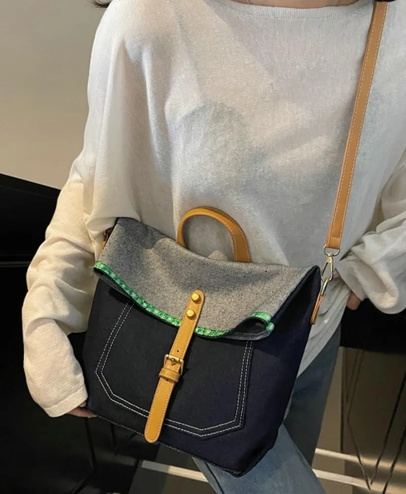 Trendy Crossbody Bag For Women Simple Hobo Bags Denim Work Handbag Casual Large Tote Purse Travel Purses 2025