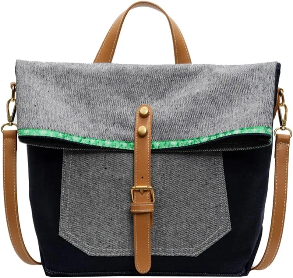 Trendy Crossbody Bag For Women Simple Hobo Bags Denim Work Handbag Casual Large Tote Purse Travel Purses 2025