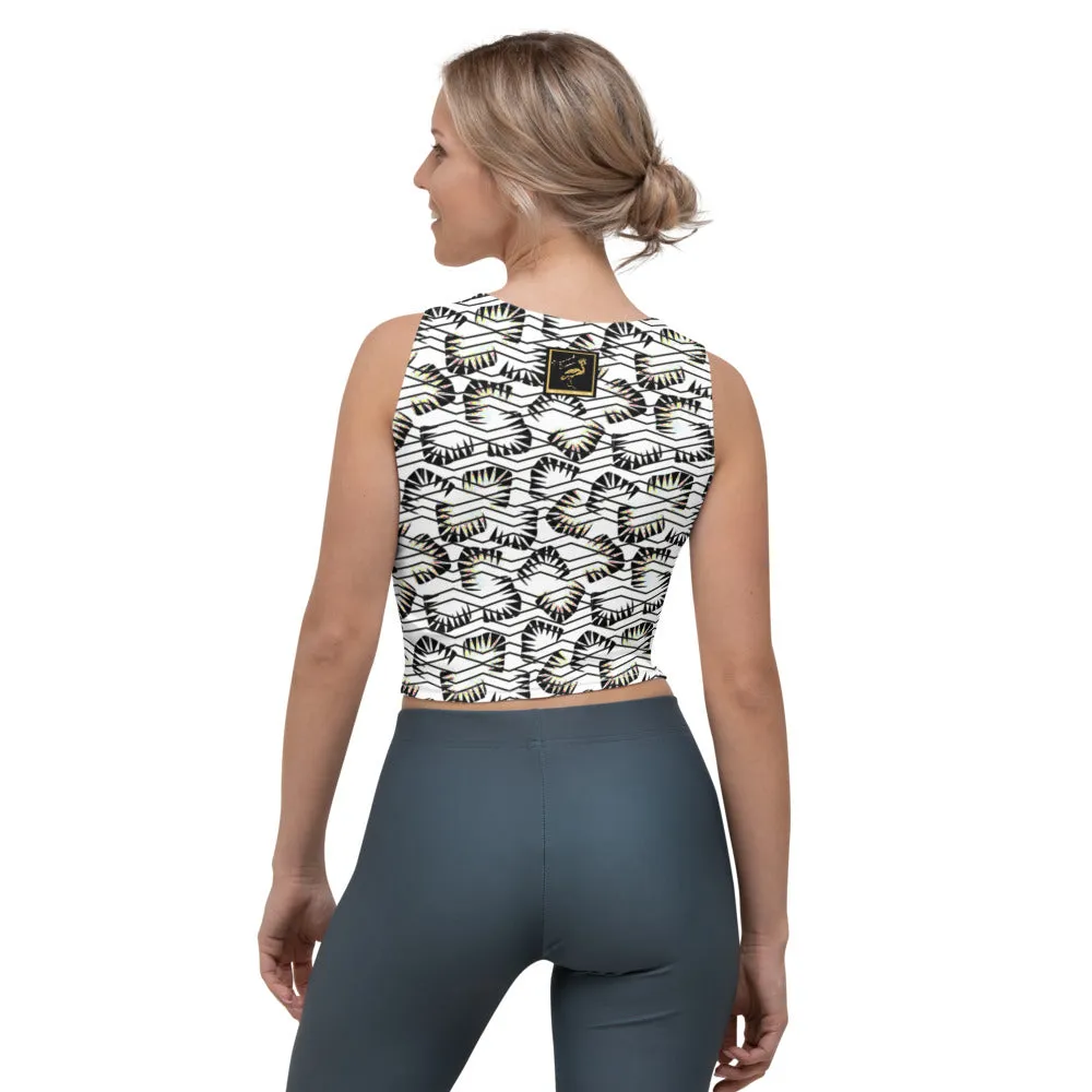 Tribal Threads- Crop Top (lemon)