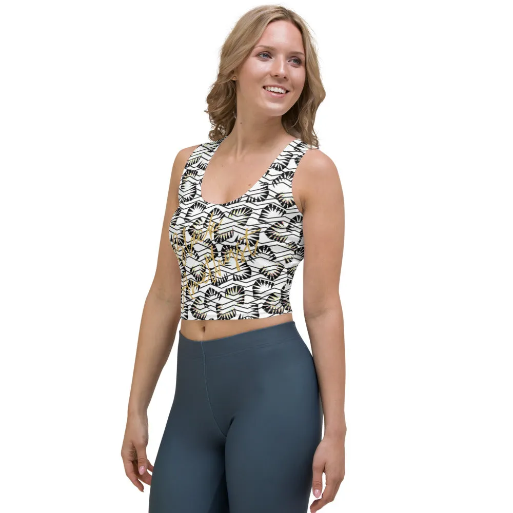 Tribal Threads- Crop Top (lemon)
