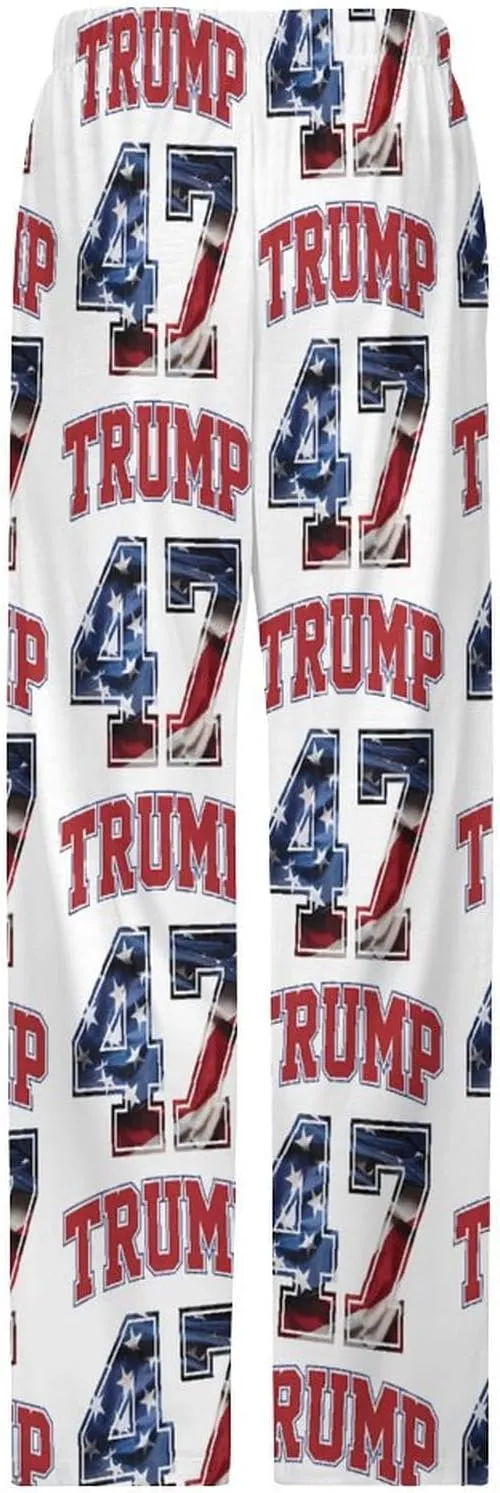 Trump Pajama Pants for Mens Lightweight Comfy Home Pajamas Unique Lounge Pants
