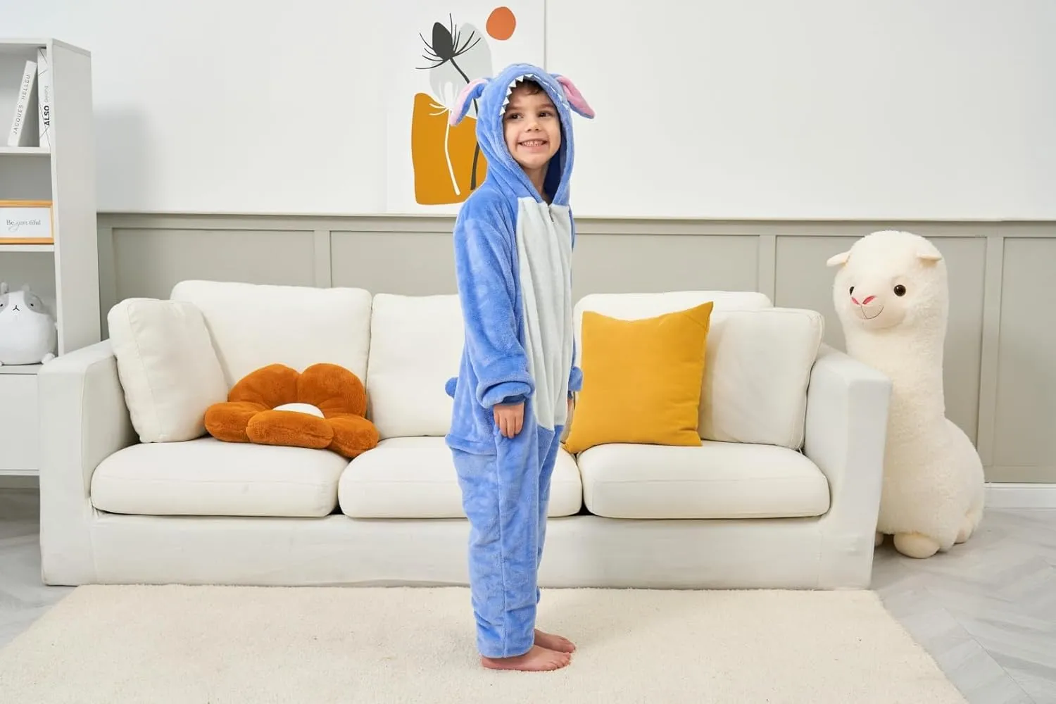 Unisex Kids Animal Onesie Pajamas One Piece Pajamas Halloween Christmas Cosplay Costume