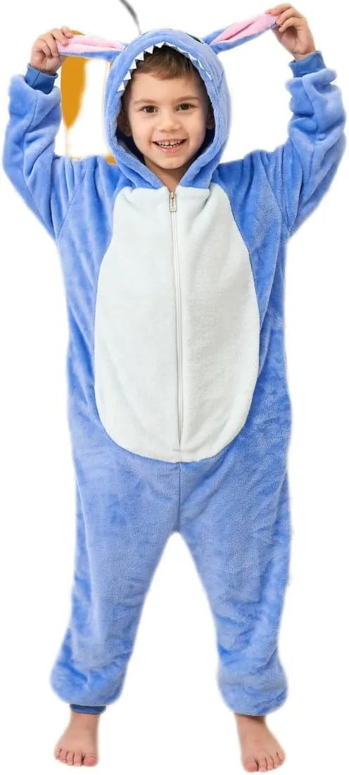 Unisex Kids Animal Onesie Pajamas One Piece Pajamas Halloween Christmas Cosplay Costume