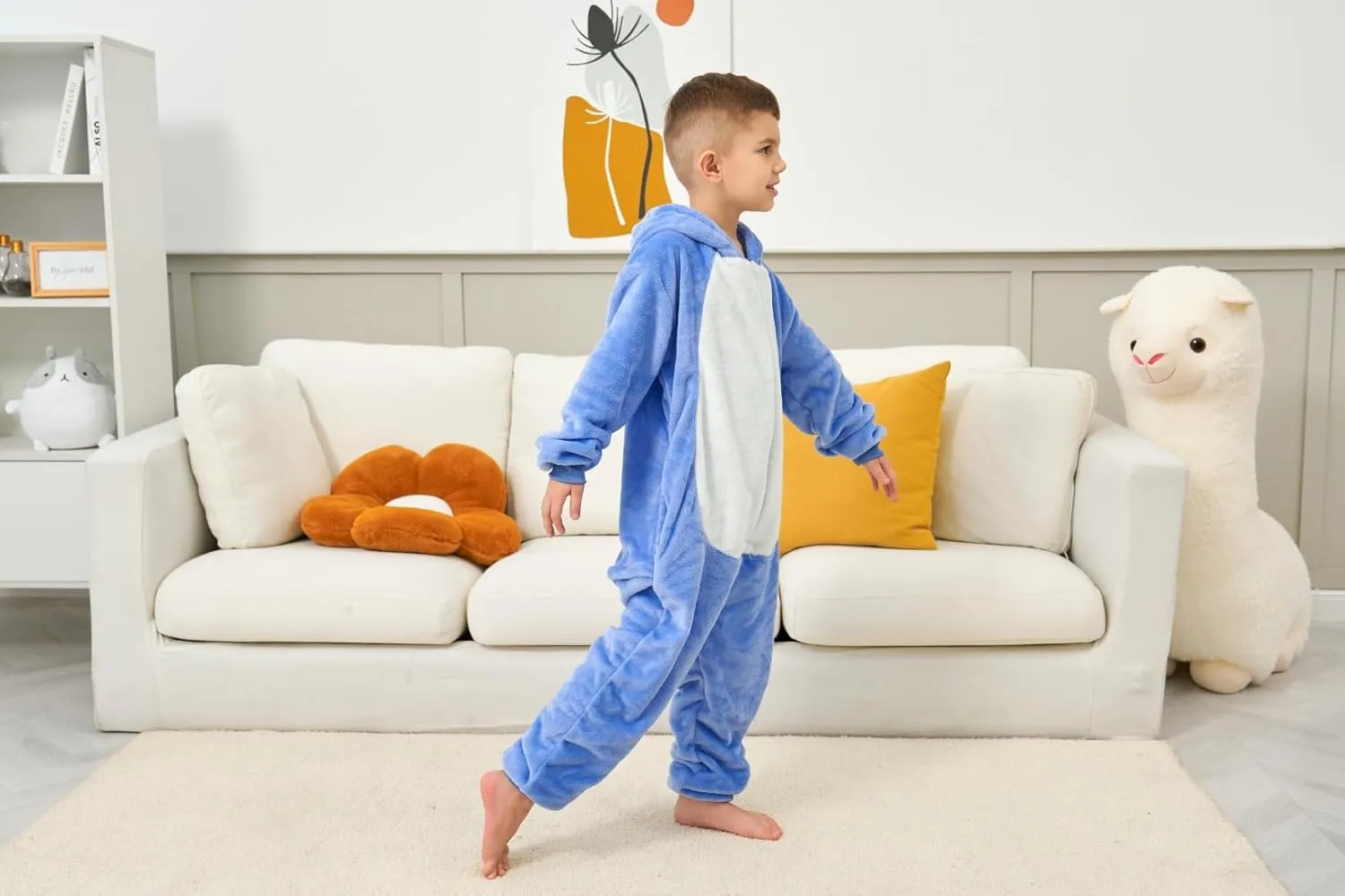 Unisex Kids Animal Onesie Pajamas One Piece Pajamas Halloween Christmas Cosplay Costume