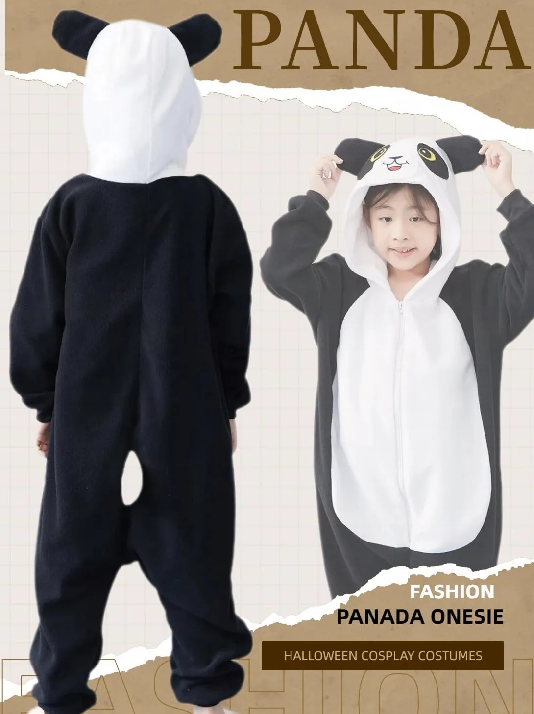 Unisex Kids Onesie Animal Cosplay Costume Pajamas Halloween Christmas Cartoon Sleepwear Children Jumpsuit