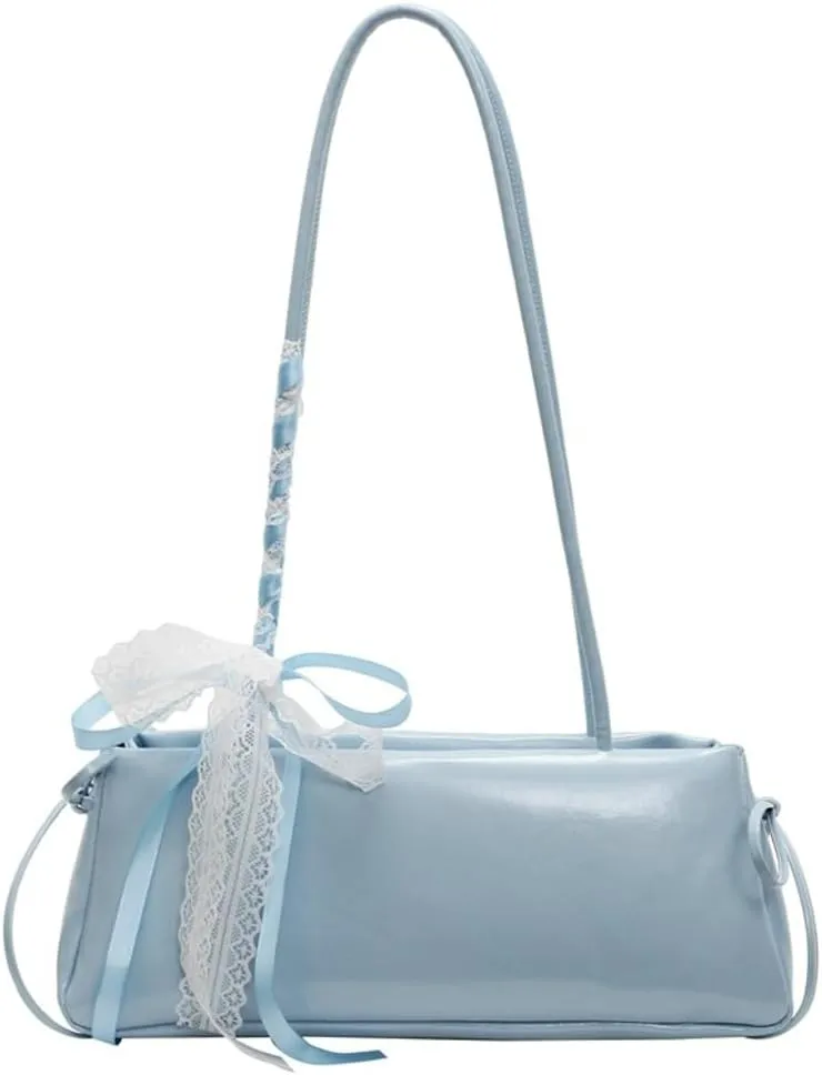 Vegan Leather Shoulder Purses Summer Beach Bags For Women Sweet Clutch Bag Casual Boston Purse Travel Underarm Handbags 2025