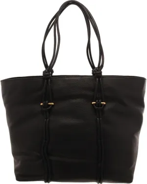 Vince Camuto Womens Jaiyo Pebbled Leather Tote Handbag